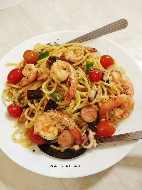 Resepi Spaghetti Aglio Olio
